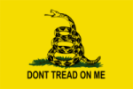 DONT TREAD ON ME: flown in disdain of the Obama/Pelosi government