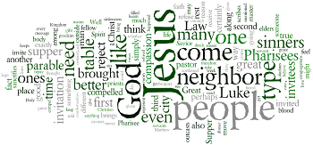 Second Sunday after Trinity 2016 Wordle