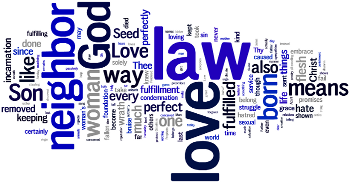 Wednesday of Ad Te Levavi 2016 Wordle