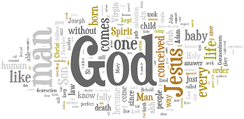 Eve of the Nativity of Our Lord 2016 Wordle