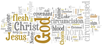 The Circumcision and Name of Jesus 2017 Wordle