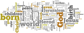 The Epiphany of Our Lord 2017 Wordle