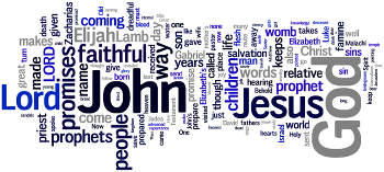 Mid-week Advent III 2014 Wordle