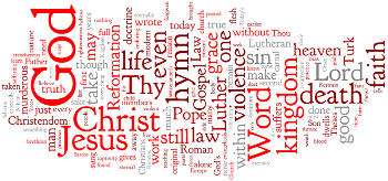 Festival of the Reformation 2015 Wordle