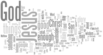 Transfiguration of Our Lord 2015 Wordle