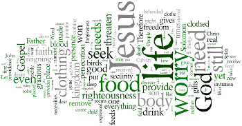 The Fifteenth Sunday after Trinity 2015 Wordle