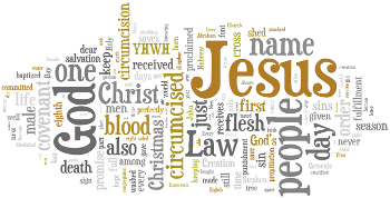 The Circumcision and Name of Jesus 2016 Wordle